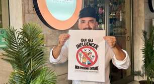 Pizzaiolo proíbe influenciadores em restaurante na Itália após calote de 60 euros