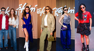 Looks dos famosos no 1º dia de Rock in Rio 2026: Sasha Meneghel, Maisa e mais apostam em couro, jeans e bolsas de até R$ 30 mil. Confira +25 fotos!