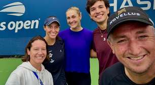 Luisa Stefani comemora boa estreia no US Open e vaga no WTA Finals