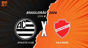 Athletic x Vila Nova: onde assistir, escalações e arbitragem