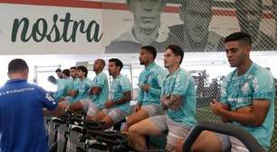 Palmeiras inicia preparação para duelo com o Botafogo pelo Brasileirão