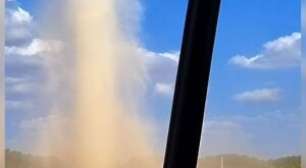 Pequeno tornado surpreende moradores no interior do Rio Grande do Norte; especialista explica fenômeno