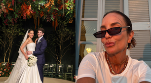 Vestido bordado à mão, show da Ivete e uma lista de convidados que ninguém viu: os detalhes do casamento da filha da dona da Cimed