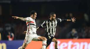 São Paulo vence Atlético-MG e se aproxima da parte de cima da tabela
