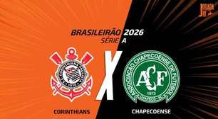 Corinthians x Chapecoense: onde assistir, escalações e arbitragem