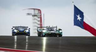 WEC: Aston Martin #007 lidera TL3 com Harry Tincknell em Lone Star Le Mans