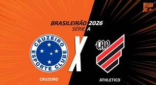 Cruzeiro x Athletico-PR, AO VIVO, com a Voz do Esporte, às 14h30