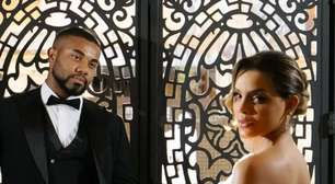 Com detalhes em 3D, vestido de Emilly Garcia causou alvoroço em pré-casamento