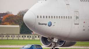 A vez em que um Volkswagen Touareg rebocou um avião de 500 lugares e 155 toneladas
