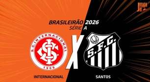 Inter x Santos, AO VIVO, com a Voz do Esporte, às 14h30