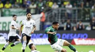 Palmeiras visita o Botafogo tentando manter a liderança do Brasileirão