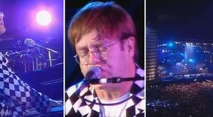 Elton John publica vídeo raro de show no RJ em 1995 às vésperas do Rock In Rio; veja