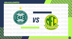 Coritiba x Mirassol: prováveis escalações, retrospecto, arbitragem e onde assistir