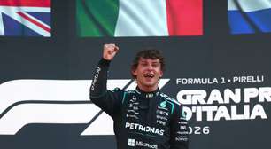 F1: Kimi Antonelli bate recorde histórico ao vencer o GP da Itália em Monza