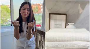 Laura Giraldo, especialista em limpeza: "Para manter as toalhas com cheiro fresco e macias, em vez de amaciante, use vinagre branco e algumas gotas de óleo essencial para perfumar"