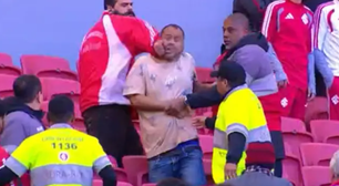 Torcedor do Santos se infiltra na torcida do Inter e é agredido no Beira-Rio