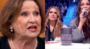 Climão? Dona Déa reclama de postura de Ingrid Guimarães e Mônica Martelli no 'Domingão'