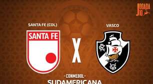 Santa Fe (COL) x Vasco: onde assistir, escalações e arbitragem