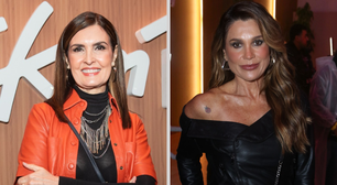 28 looks do 3º dia do Rock in Rio: Fátima Bernardes aposta em laranja e preto; Flávia Alessandra vai de all black com tatuagem à mostra