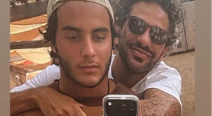 Marcelo Sangalo faz homenagem ao namorado da mãe no aniversário