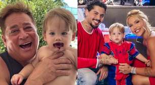Barrado? Leonardo não apareceu na festa do filho de Virginia