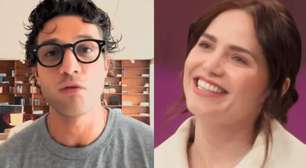 Bastidores de 'Quem Ama Cuida': Letícia Colin chora com declaração de Chay Suede: 'Te amo'