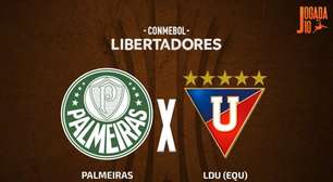 Palmeiras x LDU: onde assistir, escalações e arbitragem
