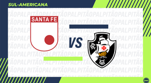 Santa Fe x Vasco: onde assistir, escalações e tudo sobre o jogo pela Sul-Americana