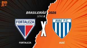 Fortaleza x Avaí: onde assistir, escalações e arbitragem