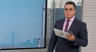 Apresentador da Globo passa vergonha ao vivo: 'Não pode deixar'