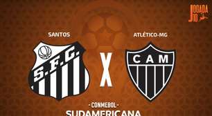 Santos x Atlético-MG: onde assistir, escalações e arbitragem