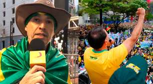 Morador do interior de SP faz bate e volta para ato com Flávio Bolsonaro: 'Expressar meu patriotismo'
