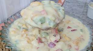 Salada de frutas que não amarga feita com um segredo simples para ficar perfeita e refrescante