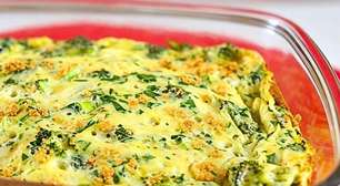 Suflê de brócolis leve, simples, rápido e saboroso, um acompanhamento nutritivo e sensacional