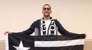 Hakim Ziyech no Rio para assinar com o Botafogo: "País número 1"