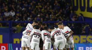 São Paulo perde para o Boca Juniors e terá que reverter desvantagem no MorumBIS pela Sul-Americana