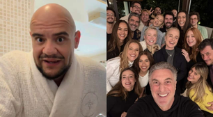 Gominho cita morte de Preta Gil ao comentar foto de Luciano Huck e Angélica
