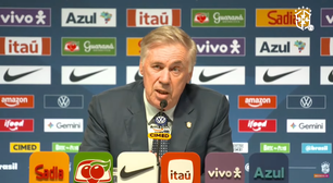 Ancelotti reconhece carência no meio-campo da Seleção: "É óbvio"
