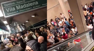 Falha em trem causa lotação na Linha 2-Verde do Metrô, em São Paulo