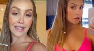 Carla Diaz abusa do top e abdômen trincadão rouba a cena na academia: 'Mudou'