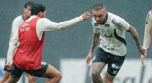 Everton Cebolinha faz primeiro treino e mira estreia pelo Santos