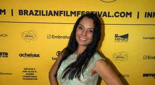 Mônica Carvalho leva "Deixe-me Viver" a Miami e filme é aplaudido em pé; veja looks das atrizes brasileiras