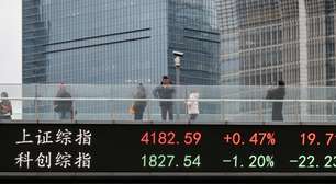 Ações da China e de Hong Kong caem com temores de inflação impulsionados pelo petróleo