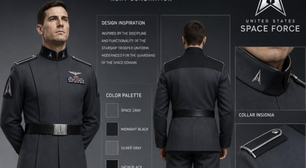 Donald Trump compartilhou imagem de como gostaria que fossem os uniformes espaciais dos EUA