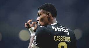 Números de Mateo Cassierra revelam problema do Atlético-MG contra o Santos; veja