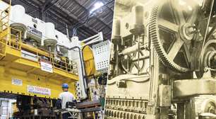 Toyota comprou uma prensa Komatsu de 700 toneladas antes mesmo de existir: após 90 anos e 13 mil quilômetros, ela voltou a operar