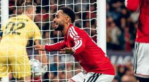 United goleia Sabah com gol de Matheus Cunha em estreia na Champions