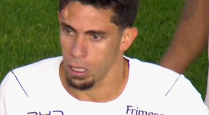 Gabriel Paulista fica com galo impressionante após ser atingido por jogador argentino