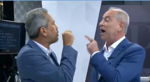 Ciro Gomes e Elmano de Freitas batem boca durante debate: 'Baixa o dedinho'
