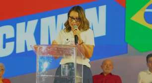 Janja rebate Michelle Bolsonaro e exalta Lula em comício no Piauí: 'Verdadeiro ungido de Deus'